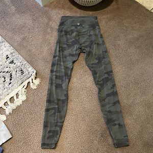 Camo Lululemon align leggings